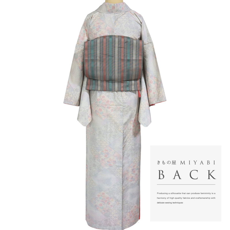 21,000円白大島紬、長着、羽織り、道行アンサンブル