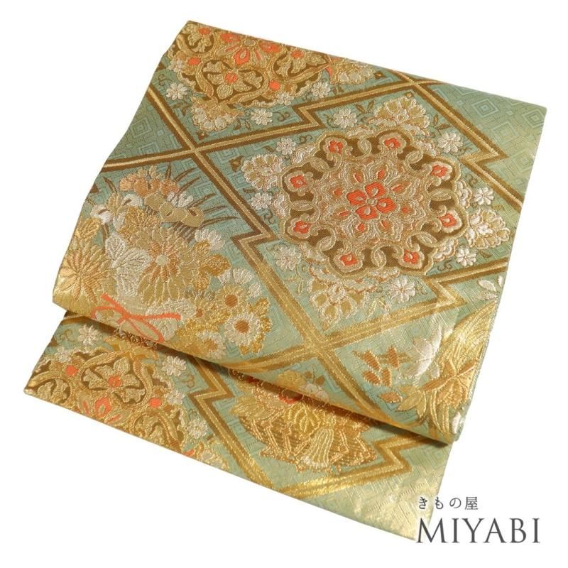 R2JK 未仕立て　高島屋　佐賀錦　リバーシブル　礼装帯 R2JK 未仕立て 高島屋 佐賀錦 リバーシブル 礼装帯