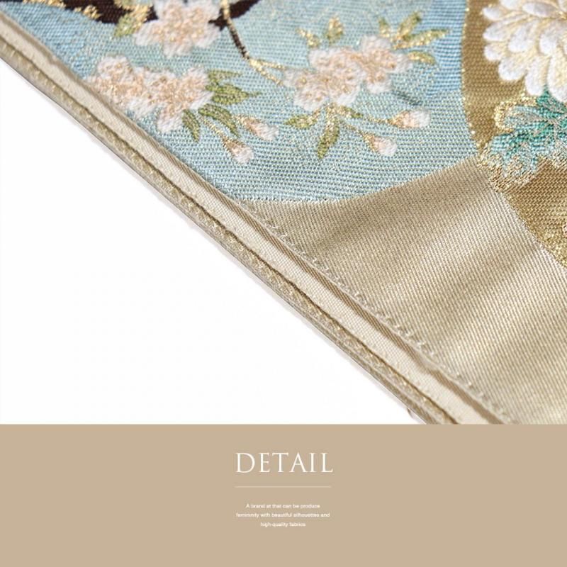 袋帯 曲線 花々 24M108f 袋帯 曲線 花々 24M108f