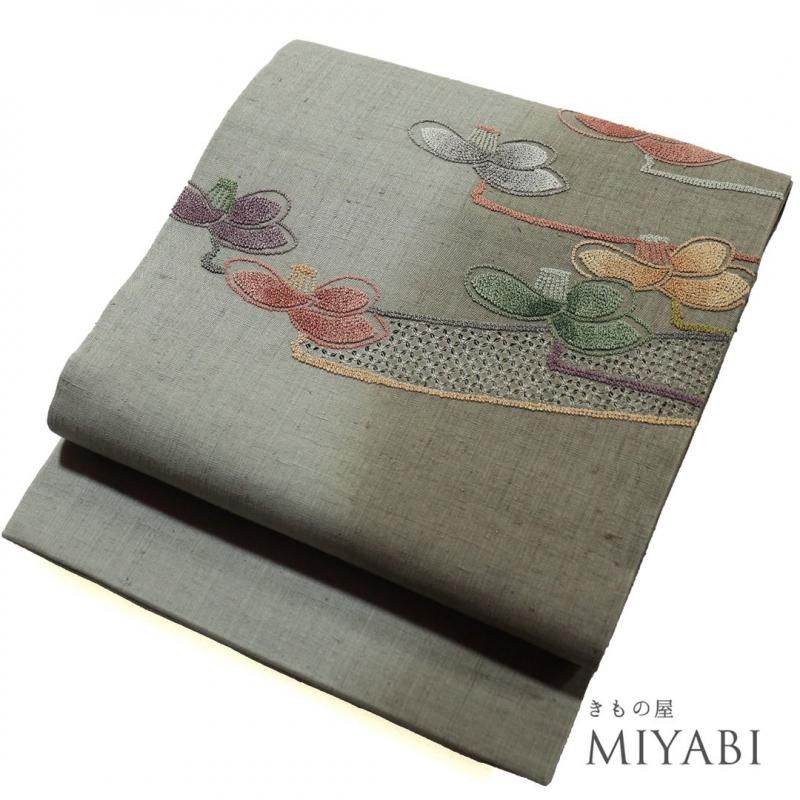 FSBBOAT01完全姫系　目に麗しい濃密刺繍高級袋名古屋帯 FSBBOAT01完全姫系目に麗しい濃密刺繍高級袋名古屋帯