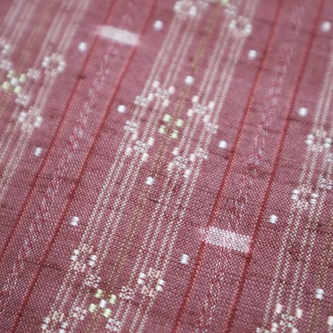 読谷山花織着尺 伝統工芸 無形文化財 琉球 花織 - 染重オンラインショップ