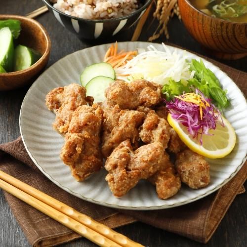 から揚げ ウノックス〉唐揚げ｜業務用レシピ｜株式会社エフ・エム・アイ