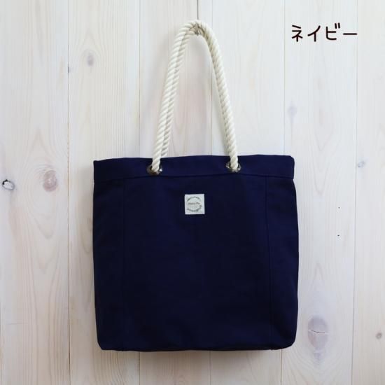 帆布トートバッグ 〜ロープ紐〜 moco rita | オリジナル商品で全
