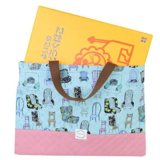 手提げ・レッスンバッグ・入園グッズ moco 楽天市場】名入れ レッスンバッグ イニシャル お名前 刺繍 撥水