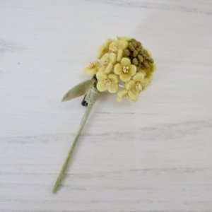 Veriteco　菜の花 コサージュ