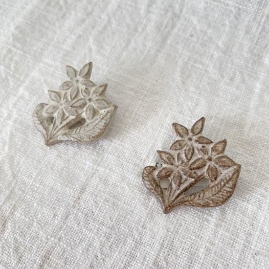 Fuji Gallery 陶器ブローチ 花 Aoi Door L Online Shop Fuji Gallery 陶器ブローチ 花 Aoi Door L Online Shop