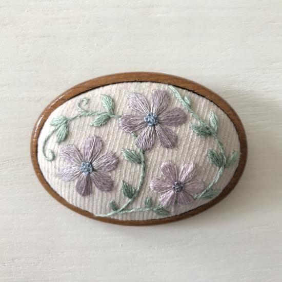 刺繍ブローチ / 花 | kotricot
