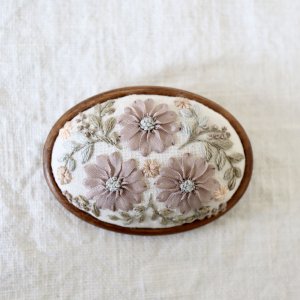 maki  maki　brooch “flower   garden”  (B-B10)