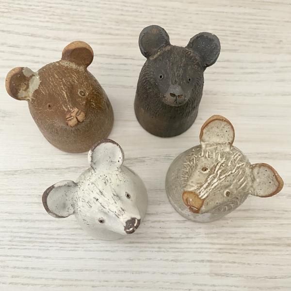 白井隆仁ハリネズミマグカップ・器のしごと・村上直子 薄いグレー 一 番 安いハンドメイド・手芸 - 白井隆仁ハリネズミマグカップ