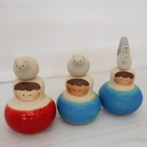 足田メロウさん　プレート　たぬき　青 足田メロウ ASHIDA Mellow – 白白庵（PAKUPAKUAN）