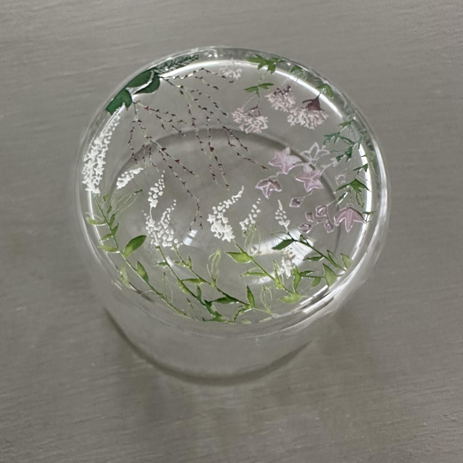 金津沙也香 百花景そば猪口グラス(夏から秋のシリーズ) | aoi door