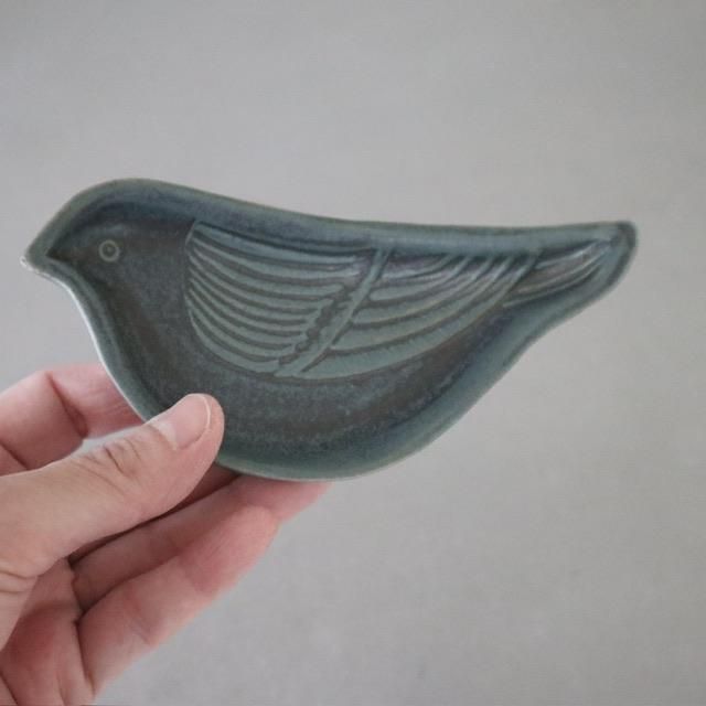 fuji-gallery 陶器 鳥小皿 | aoi door