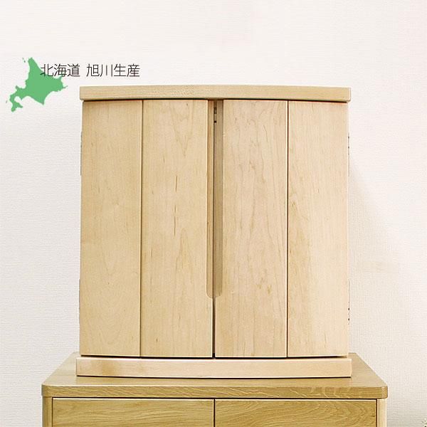 コンパクト仏壇 17号 幅50cm 高さ50.5cm 天然木メープル材 コンパクト仏壇 17号 幅50cm 高さ50.5cm 天然木メープル材