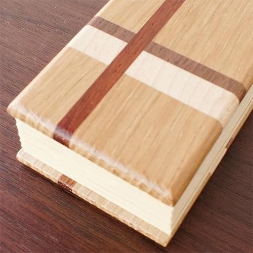 過去帳 3.0寸 過去帳台 2点セット 天然木 ナラ材 ブラックチェリー材