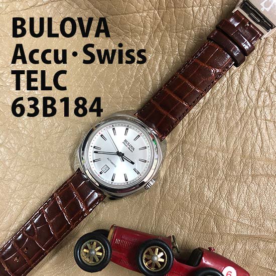 BULOVA Accu・Swiss TELC アキュ・スイス・テルク 63B184 - メッケルン