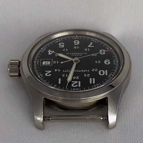 ハミルトン カーキ Ref.704450 自動巻モデル スケルトンバック ハミルトン カーキ Ref.704450 自動巻モデル スケルトンバック