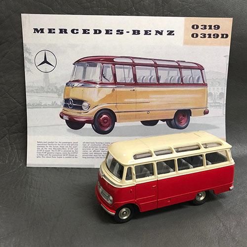 ベンツ特注シュコー製 1/43 メルセデスベンツバス O 319 モデル