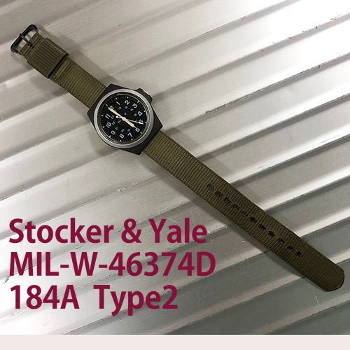希少モデル Stocker & Yale MIL-W-46374D 184A Type2 ストッカー＆エール - メッケルン - mekkerun