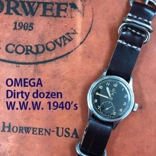 <img class='new_mark_img1' src='https://img.shop-pro.jp/img/new/icons29.gif' style='border:none;display:inline;margin:0px;padding:0px;width:auto;' />OMEGA DIRTY DOZEN W.W.W 1940'S オメガ ダーティダース 1940年代 ミリタリー オリジナルコンディション(機関レストア済)
