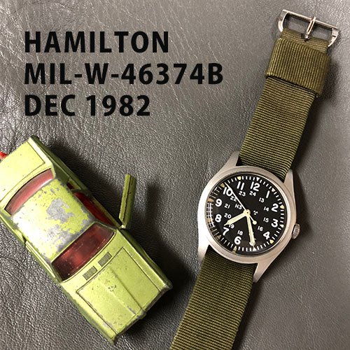 希少モデル MIL-W-46374B 1982 HAMILTON MODEL - メッケルン - mekkerun