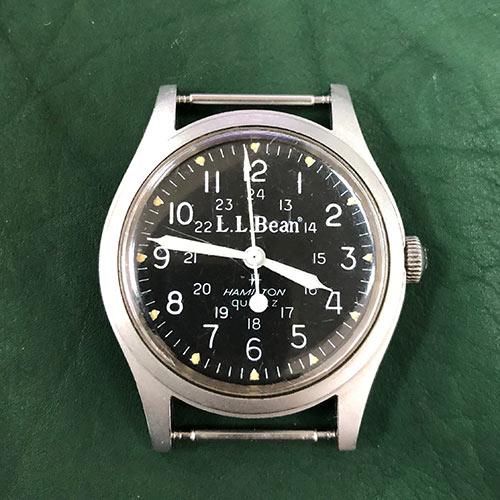 コレクターズアイテム HAMILTON L.L.Bean 921980 quartz コレクターズアイテム HAMILTON L.L.Bean 921980 quartz