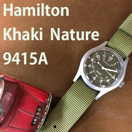 ハミルトンカーキhamilton khaki 9415A 手巻き ハミルトン カーキ ...