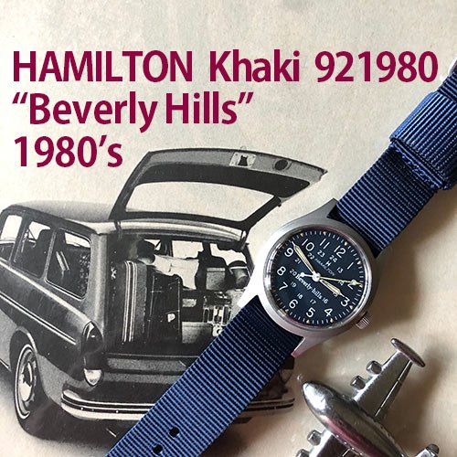 稀少 ハミルトン カーキ HAMILTON Khaki「Beverly Hills」1980’s - メッケルン - mekkerun