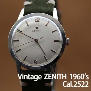 Vintage ZENITH  1960's  Cal.2522   