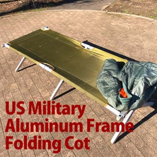 <img class='new_mark_img1' src='https://img.shop-pro.jp/img/new/icons33.gif' style='border:none;display:inline;margin:0px;padding:0px;width:auto;' />ץåȤ US Military Aluminum Frame Folding Cot NSN:7105-00-935-0422