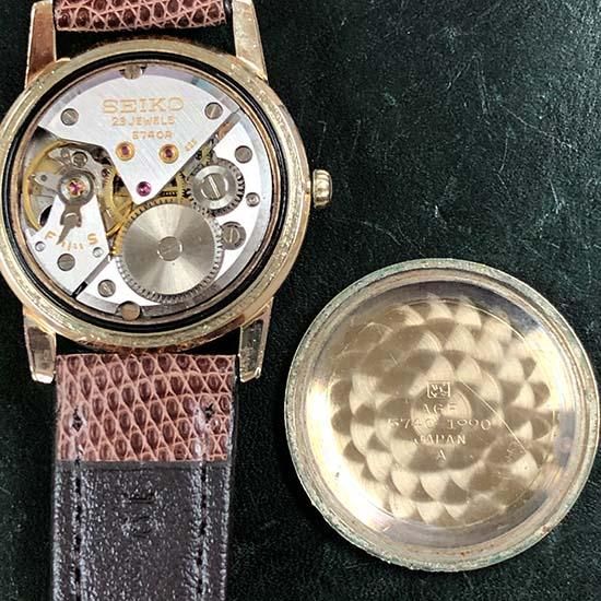 オールドセイコー　手巻　美品　精度良好！２３石 60年代の銘品 SEIKO Load Marvel 後期型 23石 14KGF 手巻き