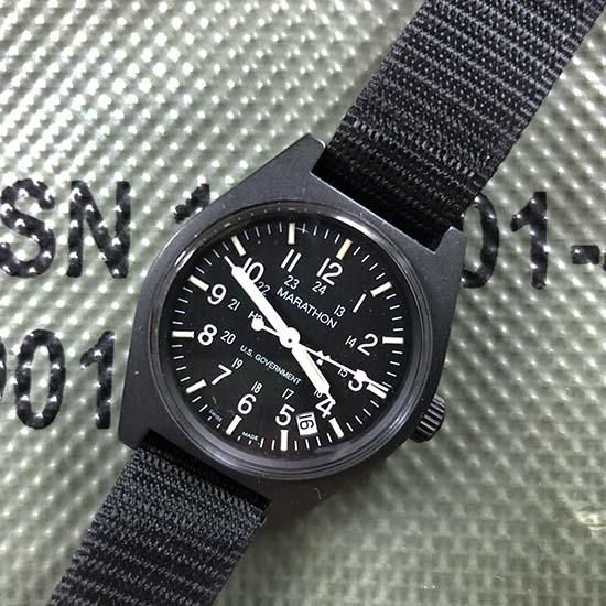 MARATHON MIL-PRF-46374G 稼働品 Marathon Navigator Stainless Steel Quartz IAW MIL-PRF-46374G
