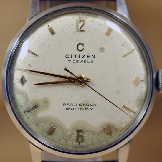CITIZEN PARA SHOCK 17jewels late1950's - メッケルン - mekkerun CITIZEN PARA SHOCK 17jewels late1950's - メッケルン - mekkerun