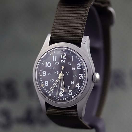 40年の経年を愉しむ MIL-W-46374B 1982 HAMILTON MODEL 40年の経年を愉しむ MIL-W-46374B 1982 HAMILTON MODEL