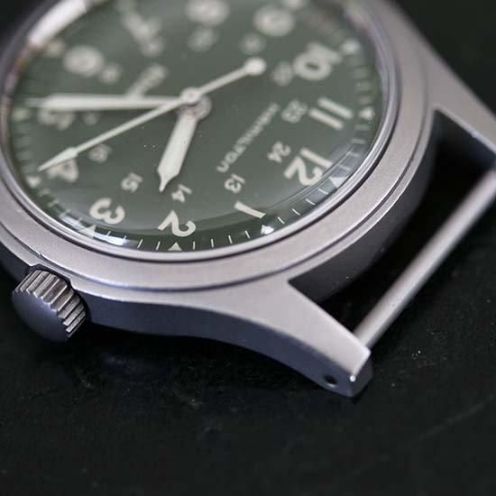 ハミルトン　カーキネイチャー　メカニカル HAMILTON / ハミルトン] 新作 カーキフィールド メカニカル パワー