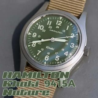 超希少品　真のビンテージ　Hamilton Khaki ブラック hamilton khaki