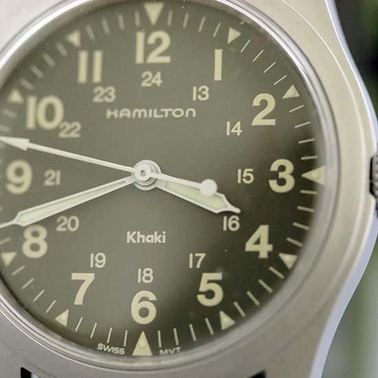 シリーズ最終モデル ハミルトンカーキ 9415A ネイチャー - メッケルン