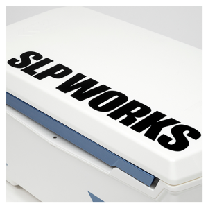 SLP WORKS カッティングロゴステッカーW400