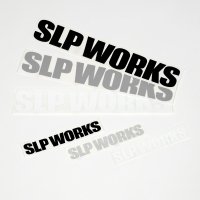 SLP WORKS カッティングロゴステッカーW400