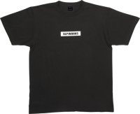 ボックスロゴTシャツ/ブラック