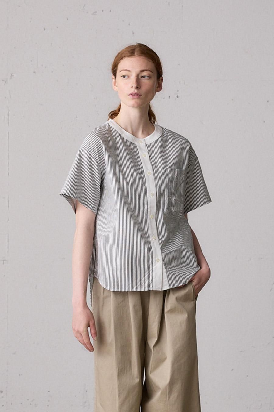 cleric stripe shirt / åȥ饤ץ