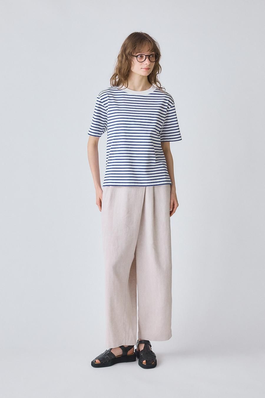 NORTHERN LINEN wrap pants / åץѥ