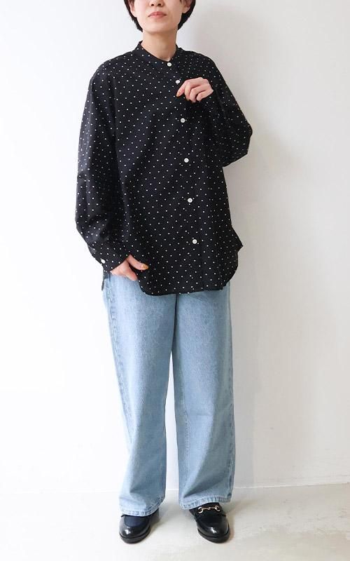 sheer sailor collar tunic