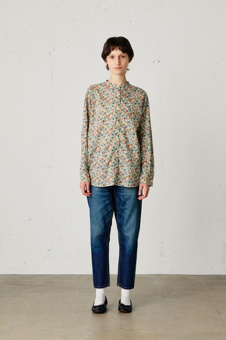 4/5 length denim pants - MidiUmi(ミディウミ)|ONLINE SHOP 4/5 length denim pants - MidiUmi(ミディウミ)|ONLINE SHOP