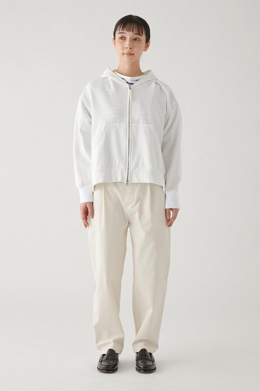 organic cotton zip hoodie
