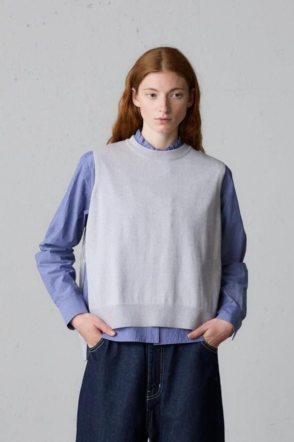 side ribbon vest