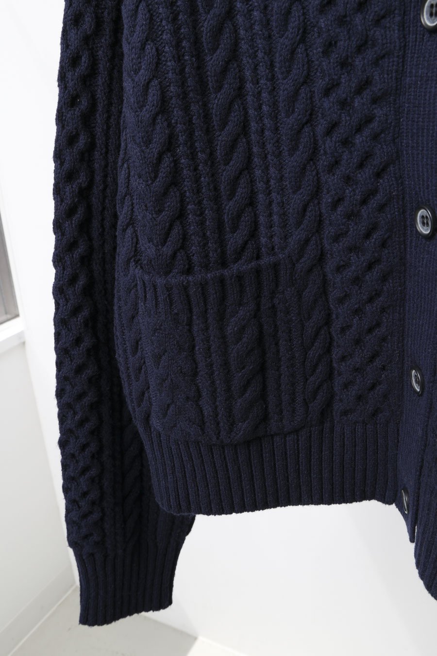 cable wide cardigan - MidiUmi（ミディウミ）｜ONLINE SHOP