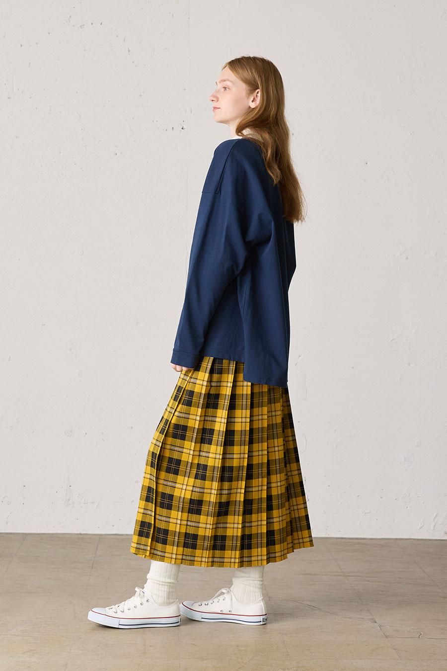 wrap pleats skirt - MidiUmi(ミディウミ)|ONLINE SHOP