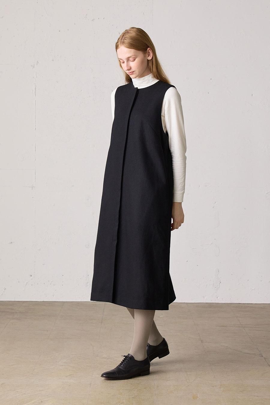 gilet one-piece - MidiUmi(ミディウミ)|ONLINE SHOP COS ワンピース ジレ