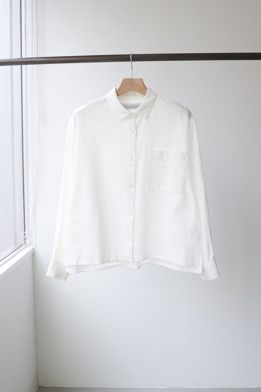 wide short shirt - MidiUmi（ミディウミ）｜ONLINE SHOP
