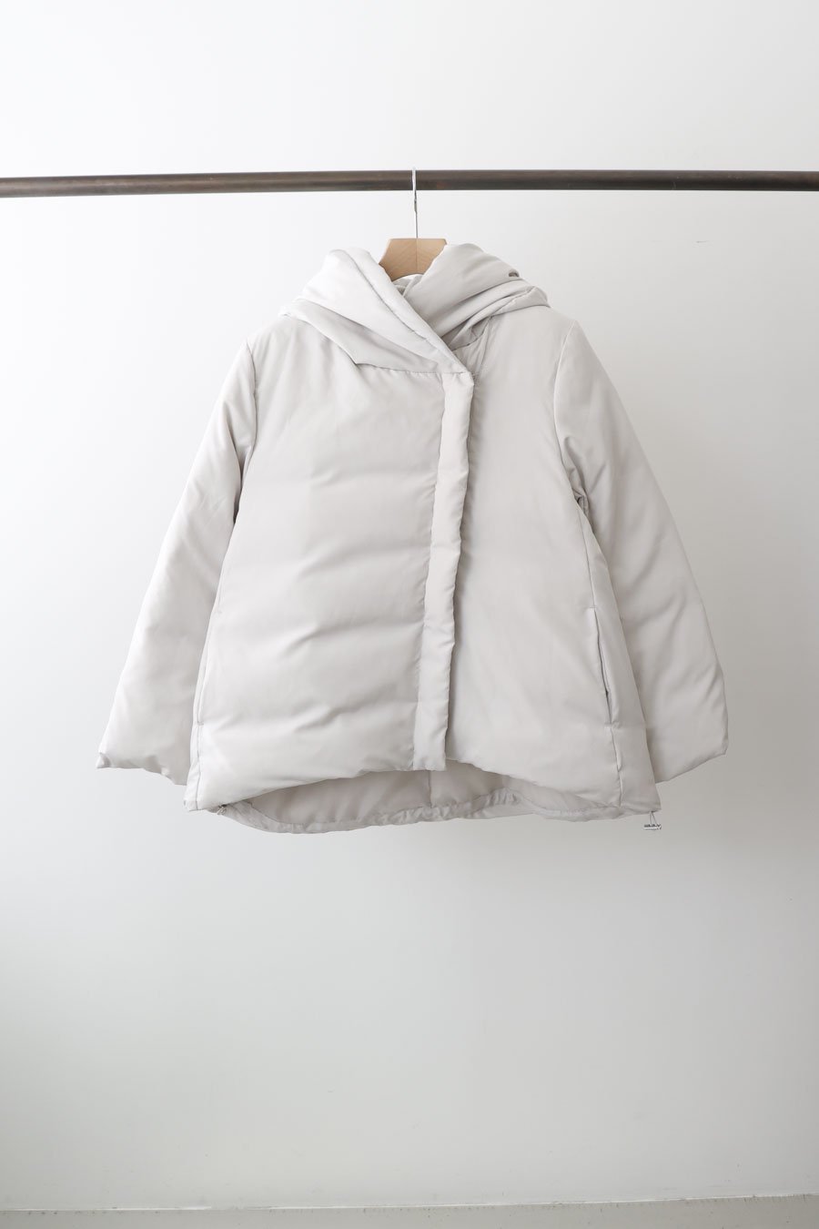 short hooded dawn coat - MidiUmi（ミディウミ）｜ONLINE SHOP